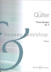 Three Studies For Piano Op. 4