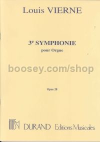 Symphony No. 3, op. 28 - organ