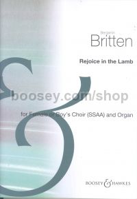 Rejoice in the Lamb (SSAA)
