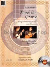 Music for Guitar (Guitar Duo) (Book & CD)