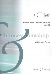 I Arise from Dreams of Thee, op. 29 (Voice & Piano)