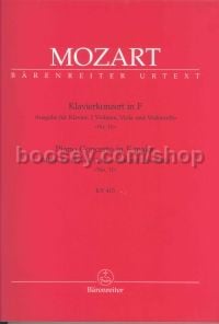 Concerto for Piano No. 11 in F (K.413) (Score & Parts) 