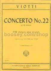 Concerto No22 Amin Violin (Cad. Joachim/y