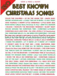 120 Best Known Christmas Songs 