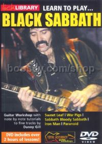 Learn To Play . . . Black Sabbath (Lick Library series) DVD
