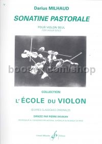 Sonatine Pastorale For Violin Solo