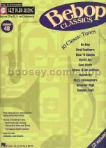 Jazz Play Along 48 Bebop Classics (Jazz Play Along series) Book & CD