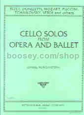 Cello Solos From Opera & Ballet
