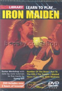Learn To Play . . . Iron Maiden (Lick Library series) DVD