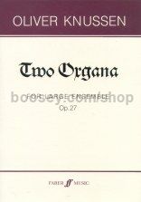Two Organa, Op.27 (Chamber Ensemble)