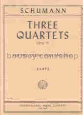 3 String Quartets Op. 41