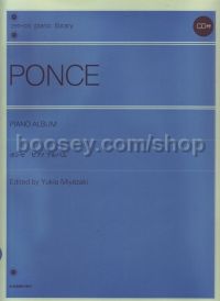Ponce Piano Album Miyazaki (Book & CD)