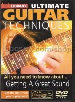 Ultimate Guitar Techniques Getting Great Sound DVD