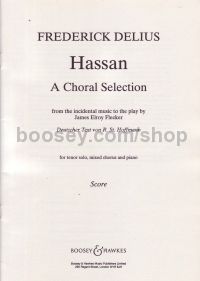 Hassan SATB, tenor & piano