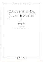 Cantique De Jean Racine (Ed Millington)