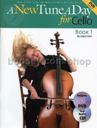 A New Tune A Day for Cello (Book & CD/DVD)