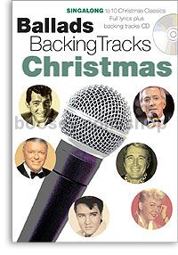 Ballads Backing Tracks Christmas (Book & CD) 