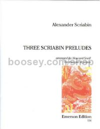 3 Preludes For Tpt & piano