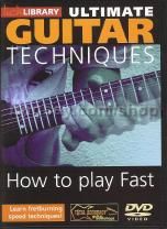Ultimate Guitar Techniques How To Play Fast DVD