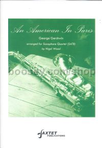 An American In Paris Wood Sax Quartet