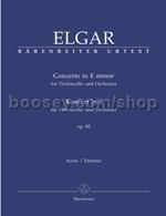 Cello Concerto in E minor, Op. 85 - cello & piano
