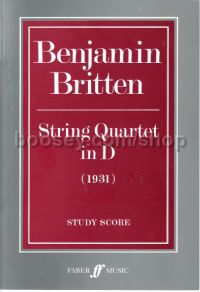 String Quartet No.1 in D Major