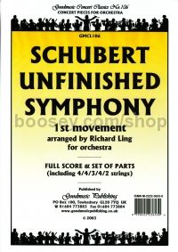 Unfinished Symphony 1st Movement for Orchestra (Score & Parts)