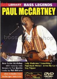 Paul McCartney Bass Legends (Lick Library series) DVD