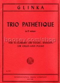 Trio Pathetique Dmin Clar, Bsn, piano