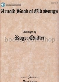 Arnold Book of Old Songs - high voice & piano