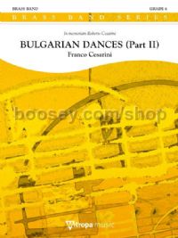Bulgarian Dances (Part II) - Brass Band (Score)