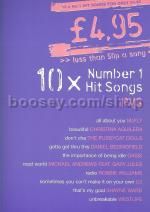 10 Number One Hit Songs 