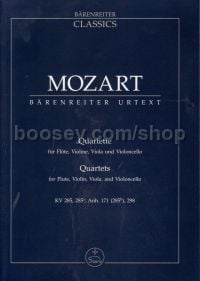 Flute Quartets (Study Score)