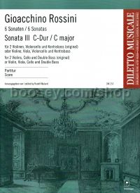 Sonata III in C major (score)