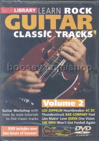 Learn To Play Rock Guitar Classic Tracks DVD