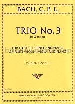 Trio Violin /Cl/Piano {Parts}