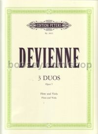 3 Duos Op. 5 for Viola and Flute
