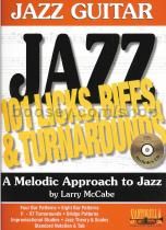 Jazz guitar 101 licks riffs & turnarounds (Book & CD) 