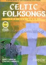Celtic Folksongs For All Ages Eb Insts (Book & CD)
