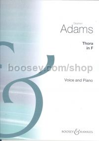 Thora No3/4 in F Medium High Voice & Piano
