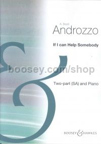 If I Can Help Somebody SA & piano