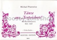 Dances From Terpsichore (recorder trio SSA/SAT)