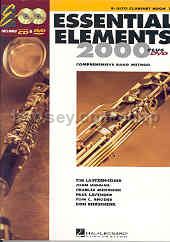 Essential Elements 2000 Book 1 Eb Alto Clarinet (Bk & CD/DVD)