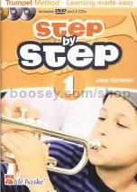 Step By Step 1 trumpet Method (Book & CDs & DVD) 