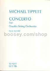 Concerto Double String Orchestra Score