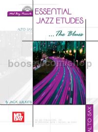 Essential Jazz Etudes Blues Alto Sax 