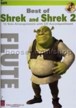 Shrek & Shrek 2 Best Of Flute (Book & CD)