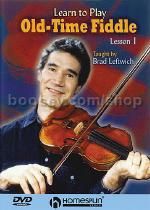  Brad Leftwich: Learn To Play Old-Time Fiddle: Lesson 1 (DVD)