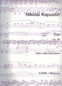 Trio Op. 86 Fl/Vc/Piano (Score & Parts)