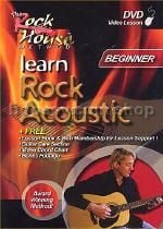 Learn Rock Acoustic Guitar Level 1 Beginner DVD